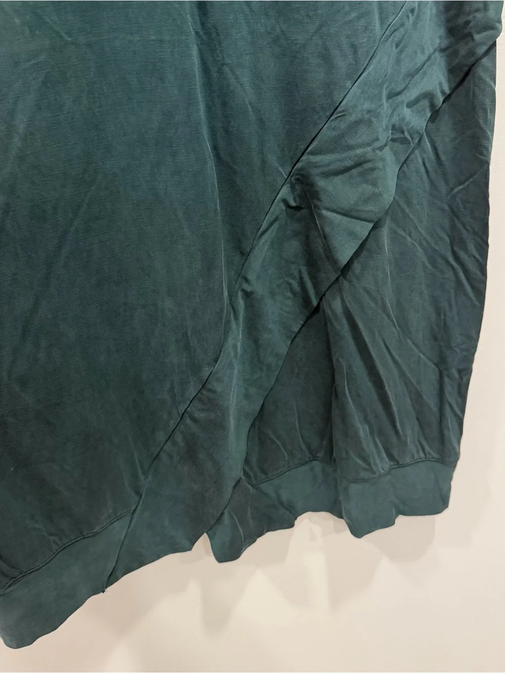 Anthropologie Dolan Green Short Sleeve Shift Dress Flowy Green Small - Picture 6 of 7